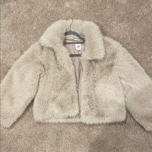 GAP Kids Faux Fur Coat
